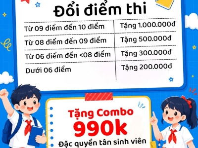 BACK TO SCHOOL 2026 - ƯU ĐÃI ĐẶC QUYỀN DÀNH RIÊNG CHO HỌC SINH - SINH VIÊN