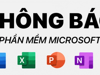 Thông Báo Cập Nhật Bảng Giá Phần Mềm Microsoft Bản Quyền