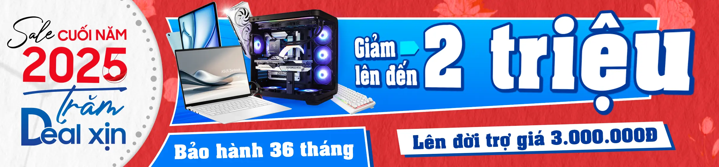 SALE CUỐI NĂM - TRĂM DEAL XỊN