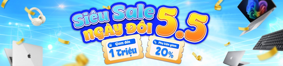 SIÊU SALE NGÀY ĐÔI 5.5