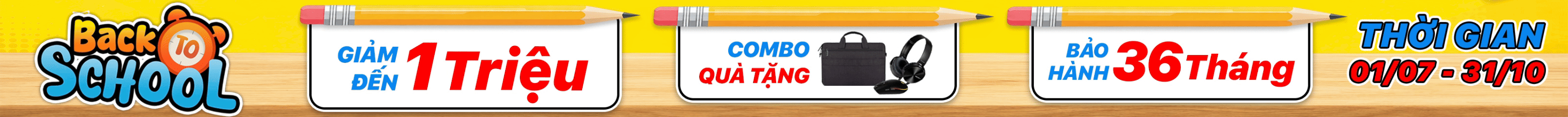 BACK TO SCHOOL 2026 - ƯU ĐÃI ĐẶC QUYỀN HỌC SINH - SINH VIÊN