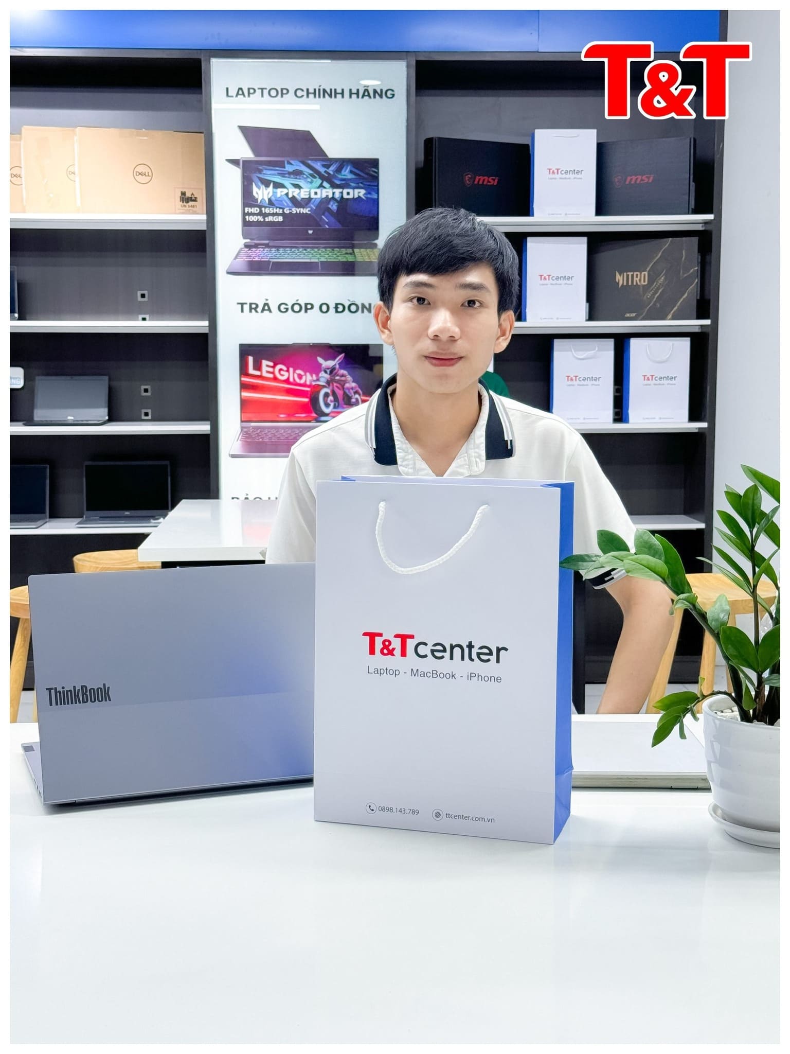 Sở Hữu Lenovo ThinkBook 14 G7 2025 tại T&T Center