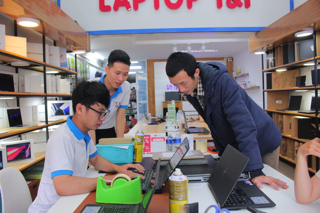 1. Laptop bị sập nguồn đột ngột