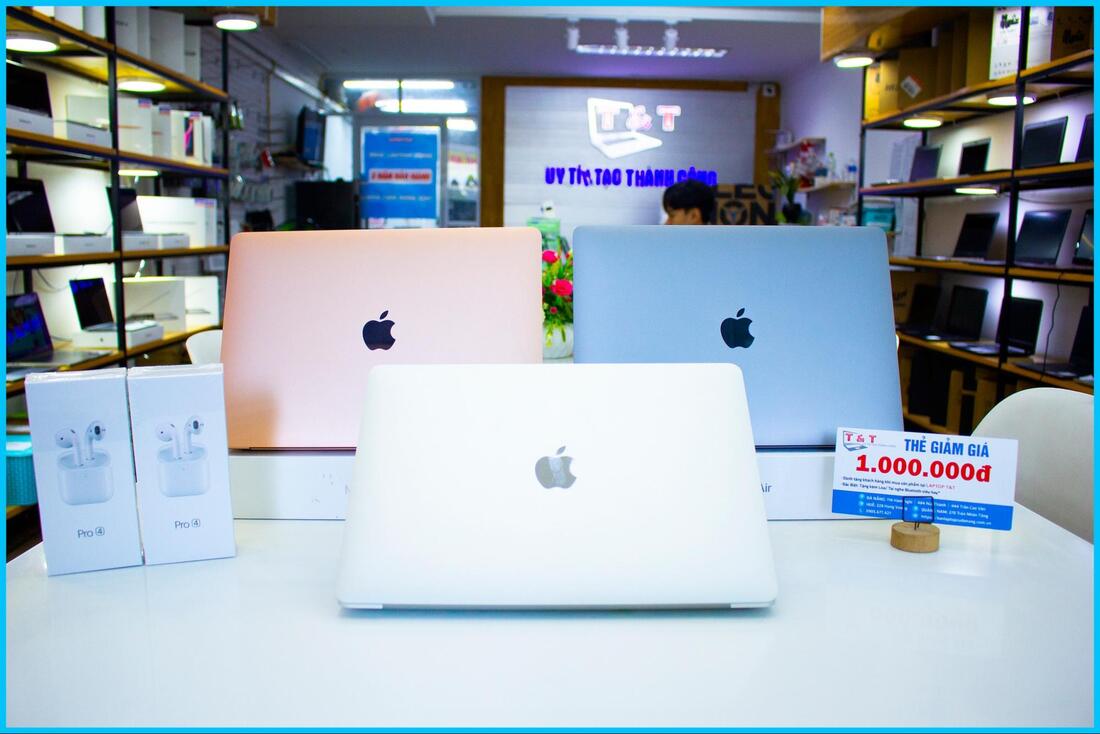 Mua Macbook Air M1 16GB 512GB chính hãng với giá tốt ưu đãi khủng tại T&T Center