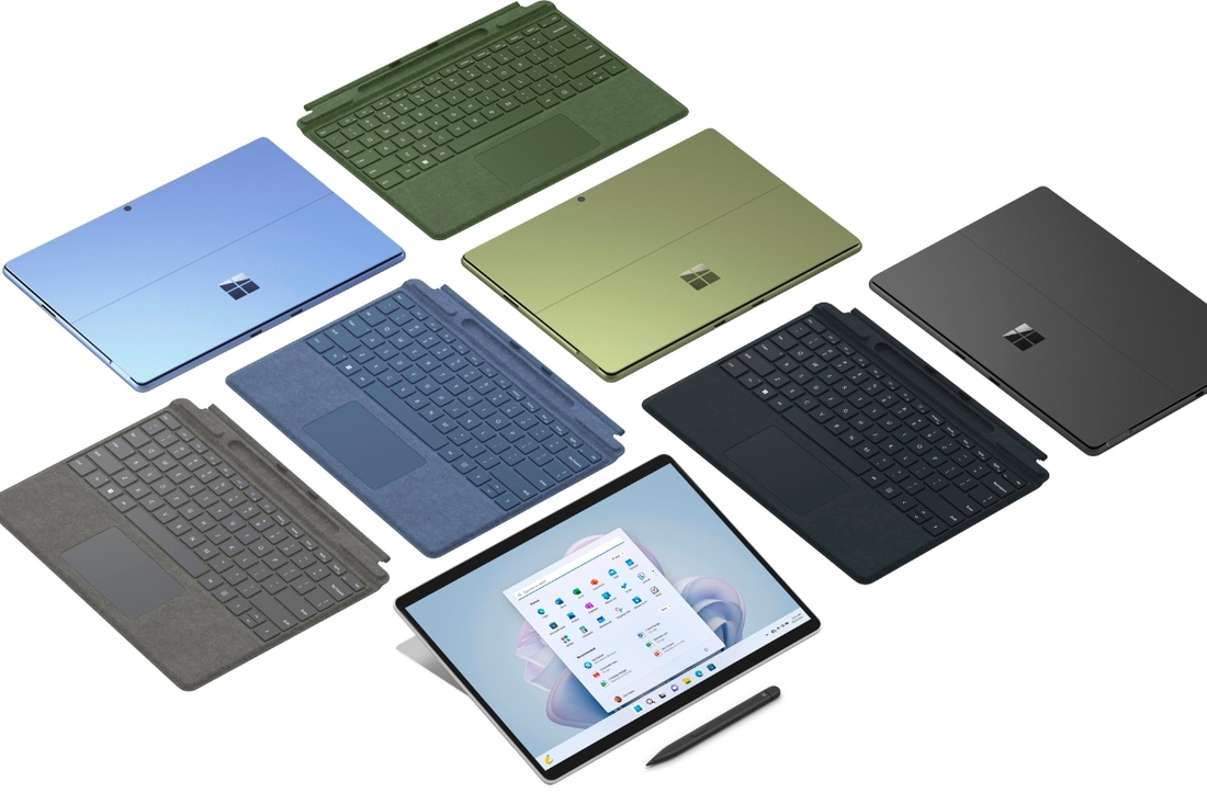 Surface Pro 9 có mấy màu?