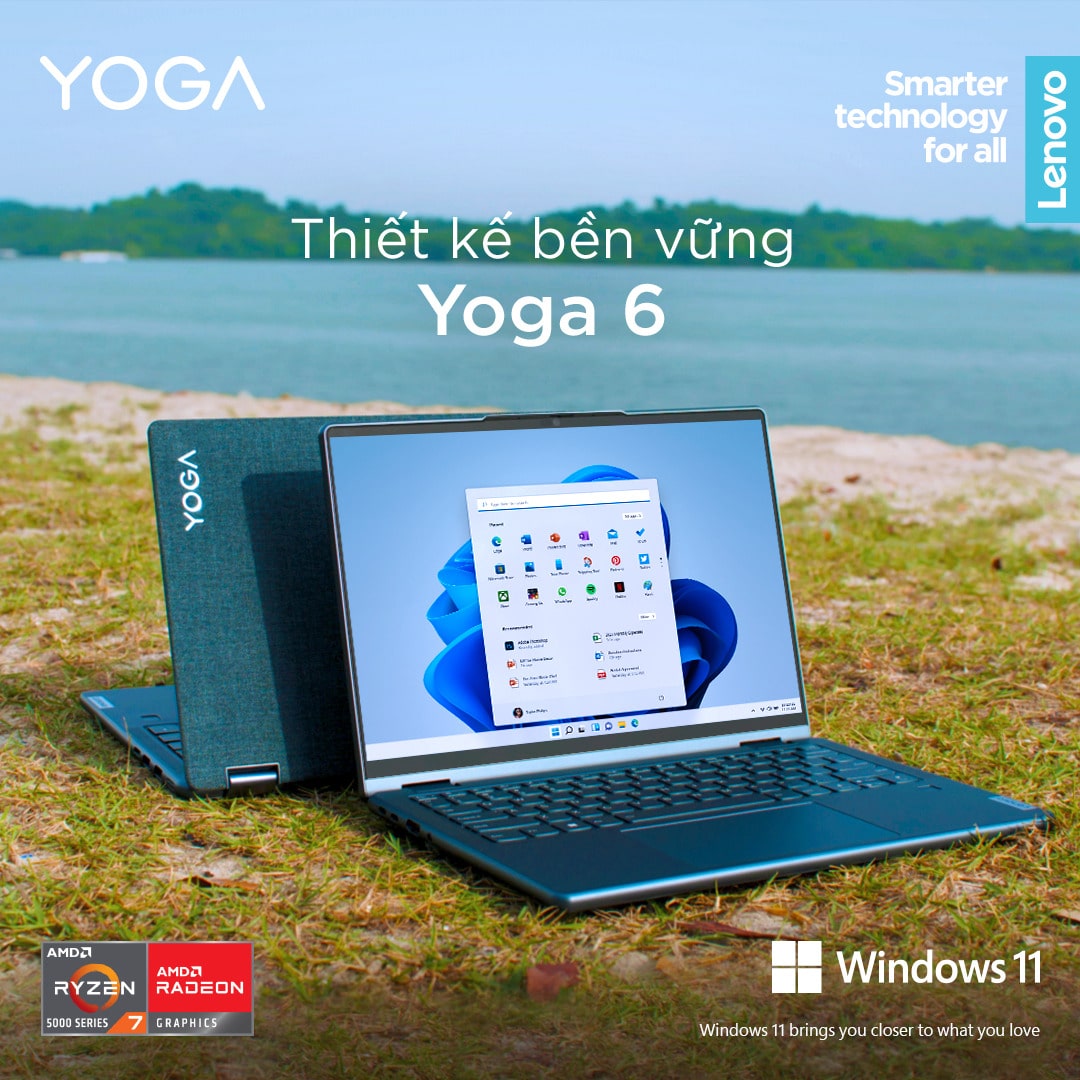 Đánh giá Lenovo Yoga 6 13ALC6 - Chuyên nghiệp và ấn tượng
