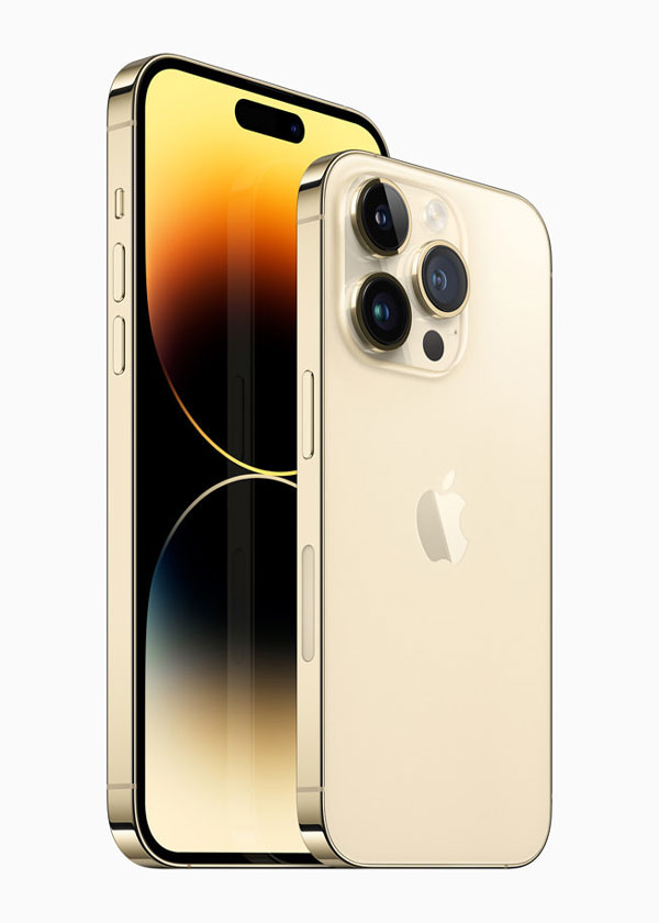 iPhone 14 Pro màu vàng Gold