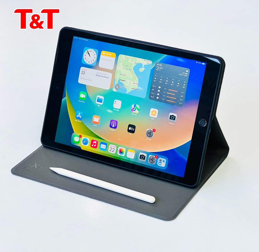 Màn hình Retina 10.2 inch sắc nét