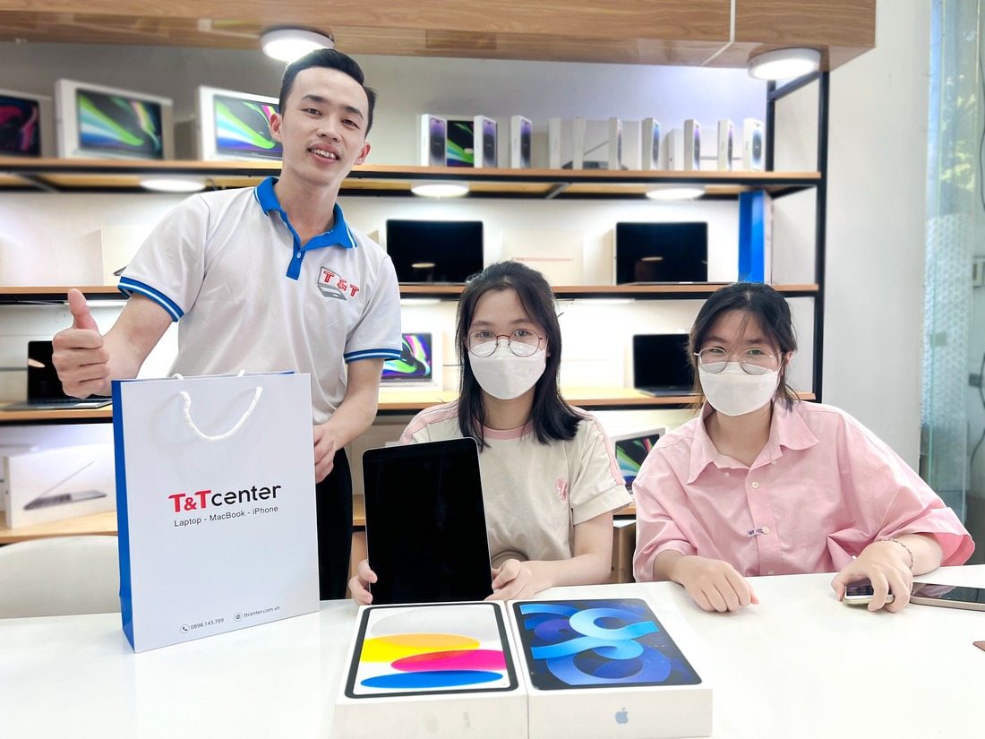 Mua iPad Air 4 10.9 inch Wifi 64GB chính hãng với giá tốt ưu đãi khủng tại T&T Center