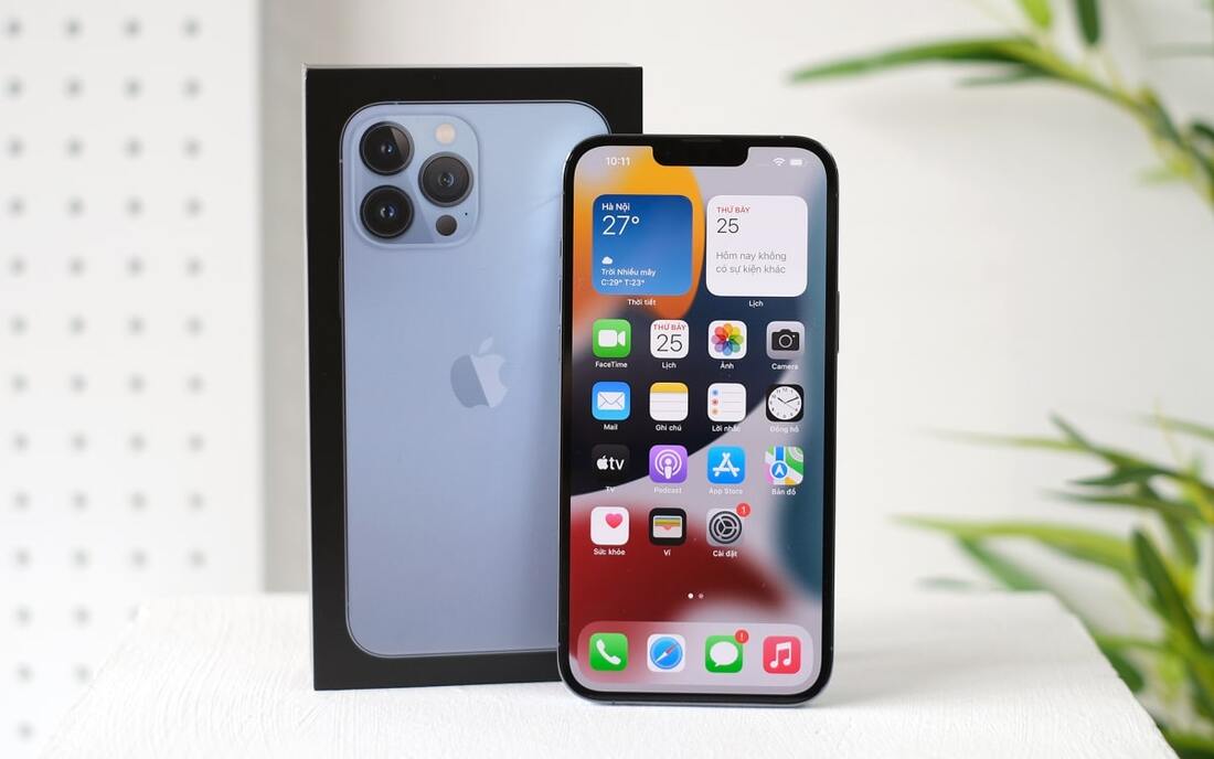 Dung lượng iPhone 13 Pro bao nhiêu GB?