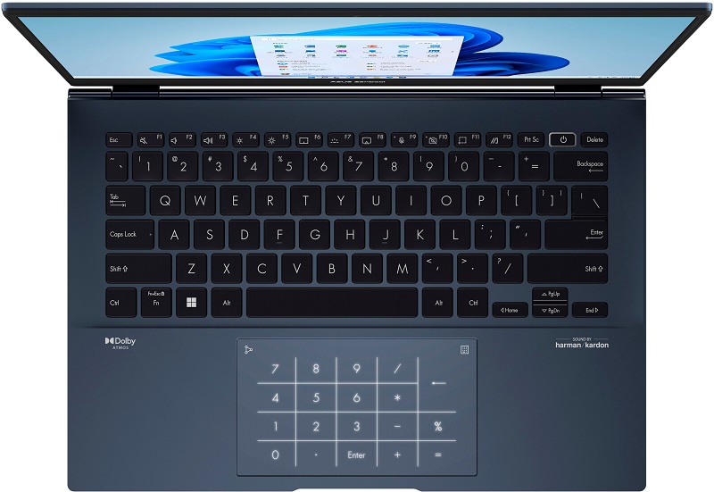 Bàn phím LED hiện đại, bảo mật an toàn