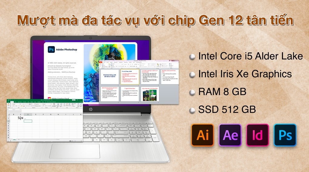 Cấu hình máy sử dụng tốt tác vụ văn phòng
