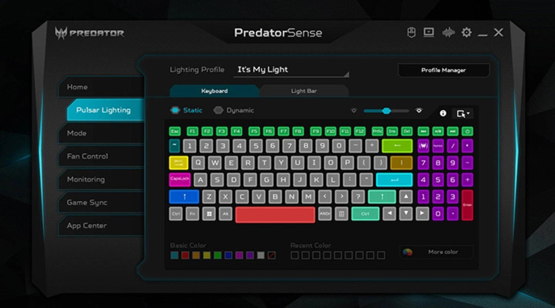 Bàn phím RGB siêu đẹp