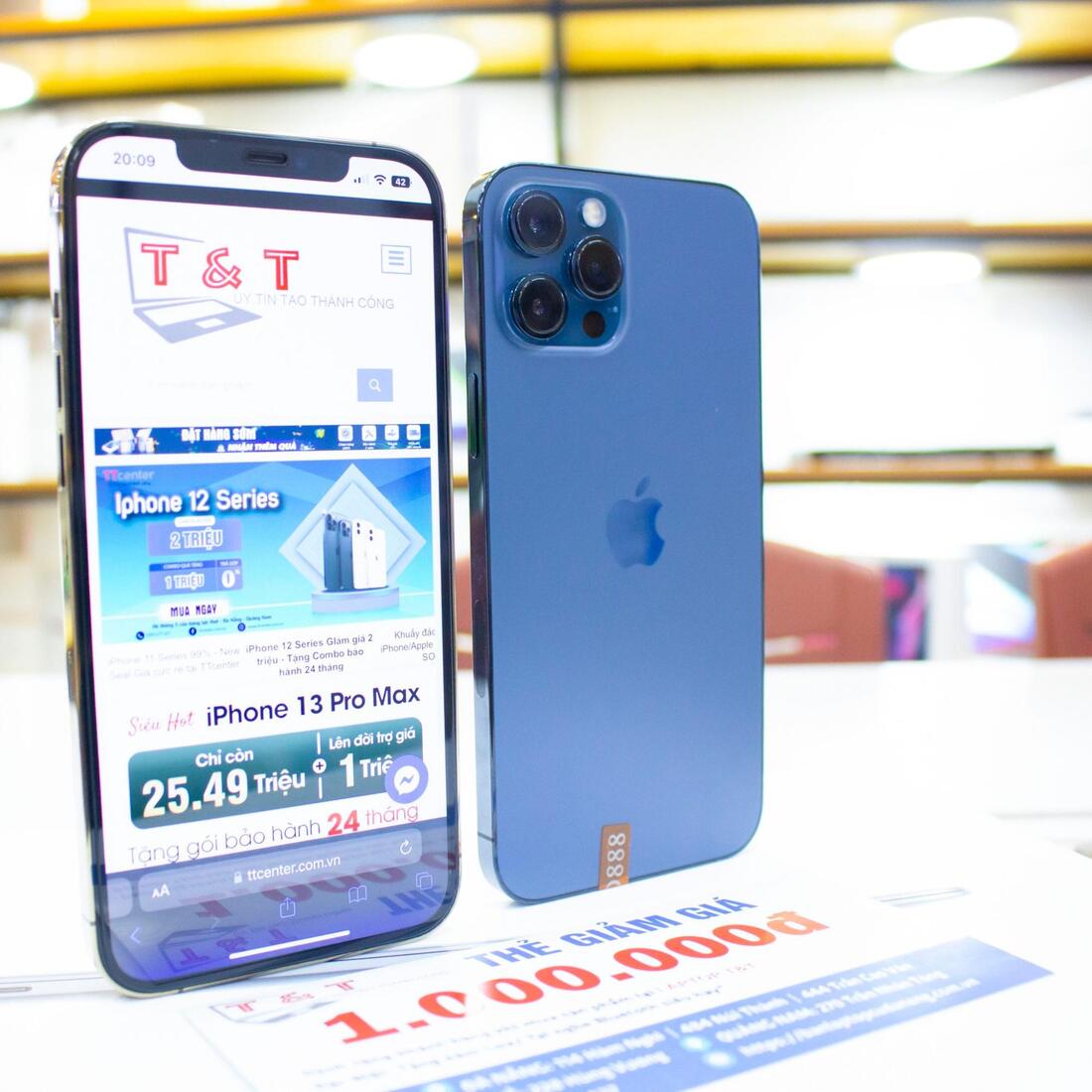 Mua iPhone 12 Pro Max 512GB Like New giá tốt tại T&T Center