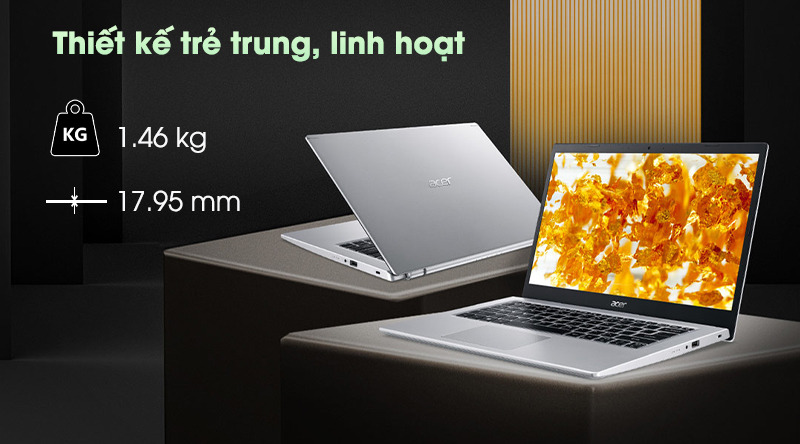  Thiết kế thanh lịch và bền bỉ