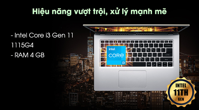 Hiệu năng CPU thế hệ 11 dẫn đầu xu hướng