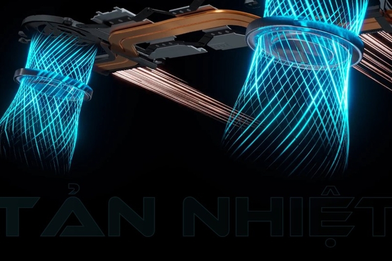 Hệ thống tản nhiệt độc quyền duy trì hiệu năng bền bỉ