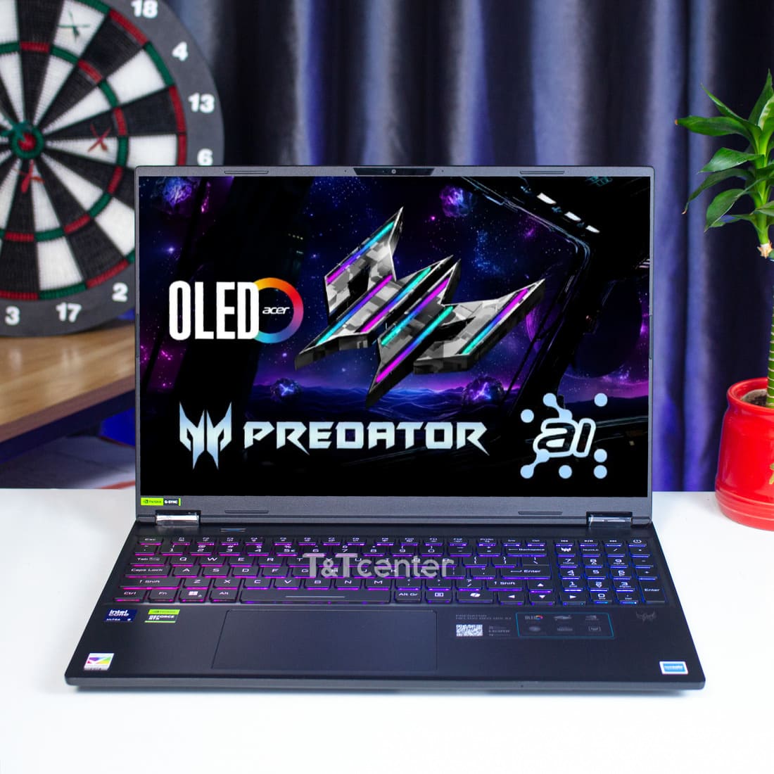 Màn hình 16 inch 2K+ sắc nét, hiện thị cực sống động