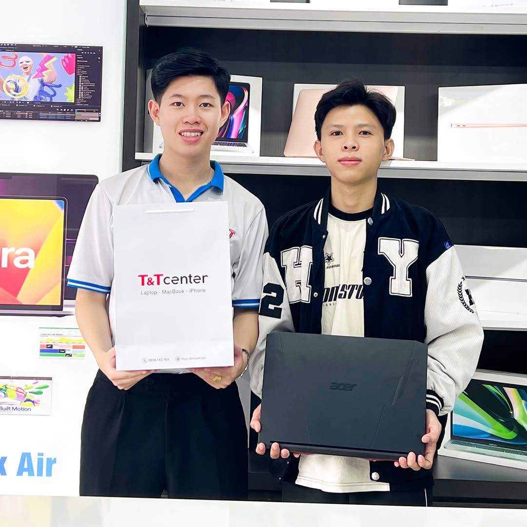 Sở hữu ngay laptop Acer Nitro ProPanel ANV15-52-50VA giá tốt tại T&T Center