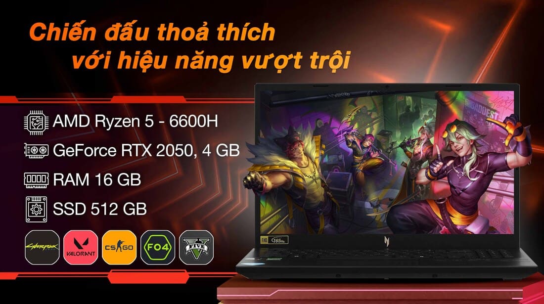 Tản nhiệt ổn định – Thiết kế đậm chất gaming