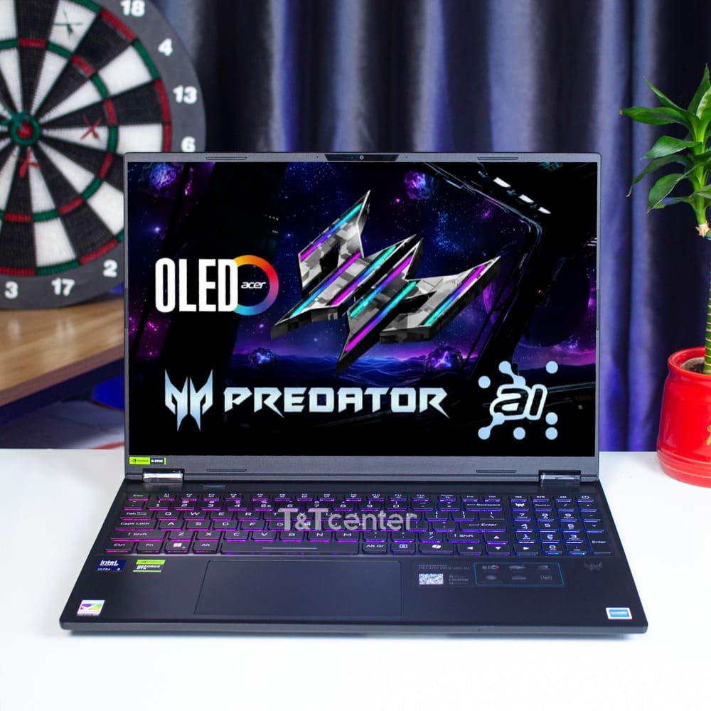 Màn hình 16 inch 2.5K OLED 240Hz – Chuẩn hiển thị cao cấp