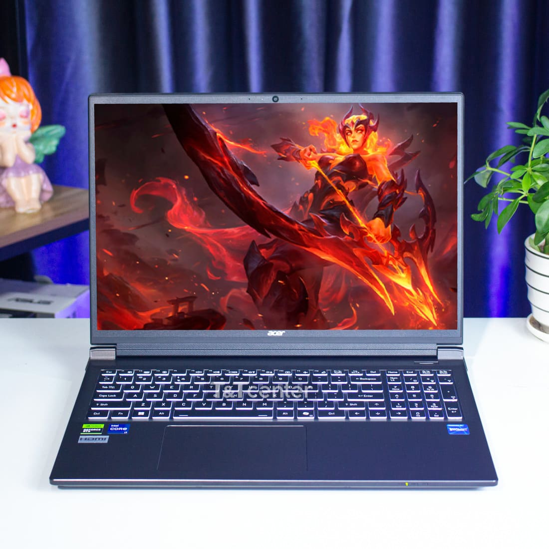 Màn hình 16 inch 2.5K 165Hz – Hình ảnh sắc nét, chuyển động mượt mà