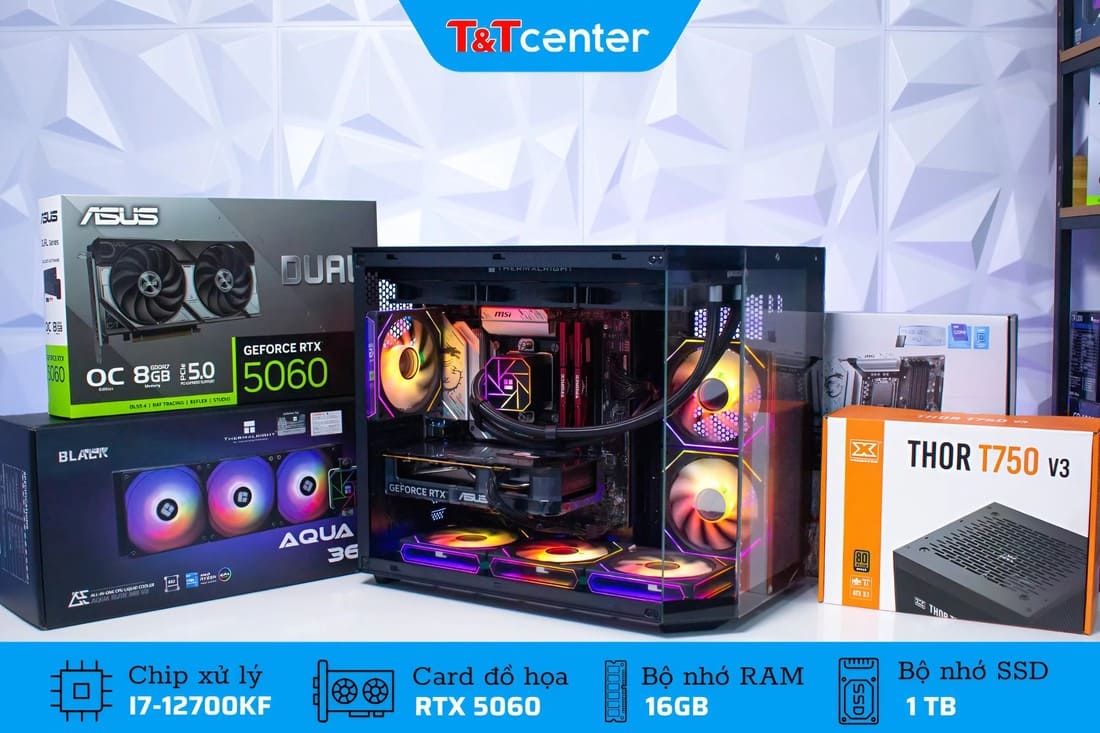Ưu điểm khi build PC tại T&T Center Huế