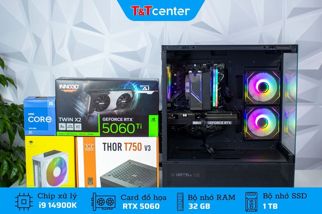 Cấu hình build PC tại Huế phổ biến nhất
