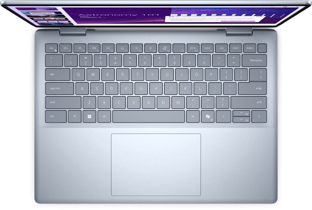 Trải nghiệm bàn phím và touchpad thoải mái