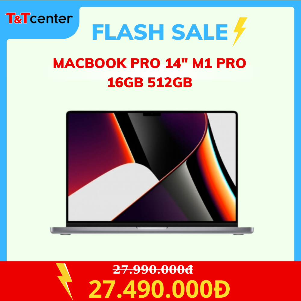 7. MacBook Pro 14inch M1 Pro 16GB 512GB