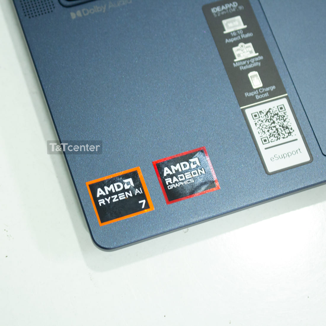 Hiệu năng mạnh mẽ đến từ AMD Ryzen