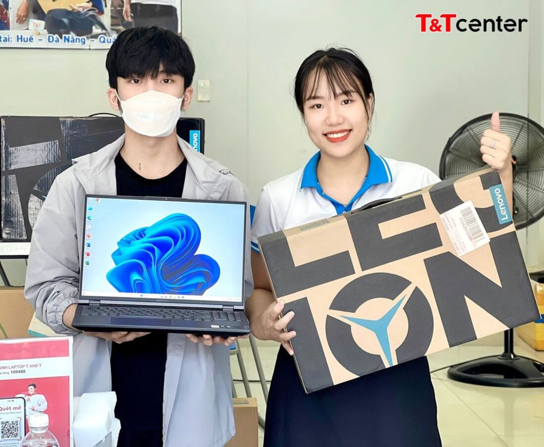 Mua Laptop Lenovo Legion 5 giá tốt tại T&T Center