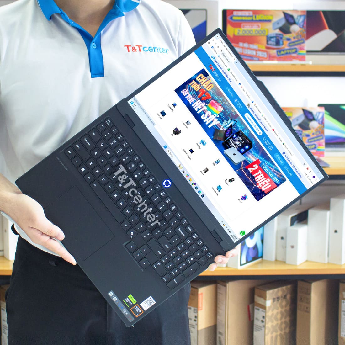 Hiệu năng mạnh mẽ từ Ryzen 7 260 + RTX 5060