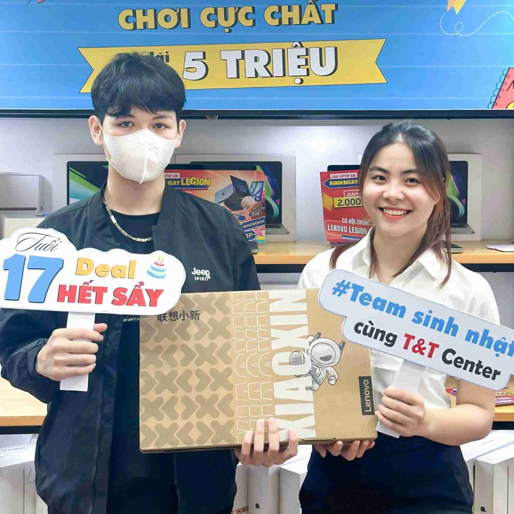 Đội ngũ nhân viên luôn sẵn sàng tư vấn cấu hình phù hợp nhất cho bạn
