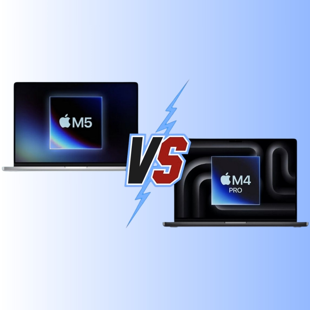 So sánh Macbook Pro M5 với M4