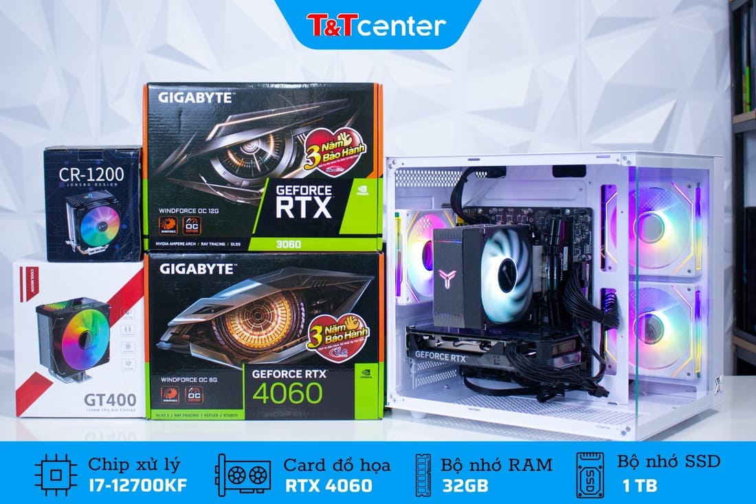 Các loại PC phổ biến tại Quảng Ngãi – T&T Center đáp ứng mọi nhu cầu