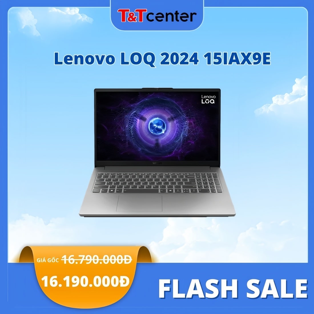 3. Lenovo LOQ 2024 15IAX9E | Core i5-12450HX 8GB 512GB RTX 2050 4GB 15.6'' FHD 144Hz