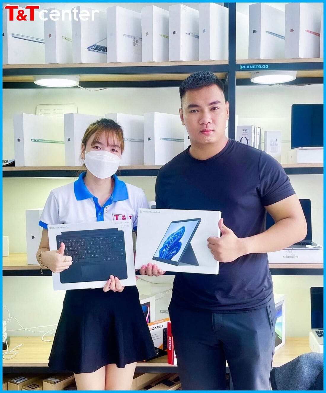 Mua Laptop Surface Pro 8 Core i5 giá tốt tại T&T Center