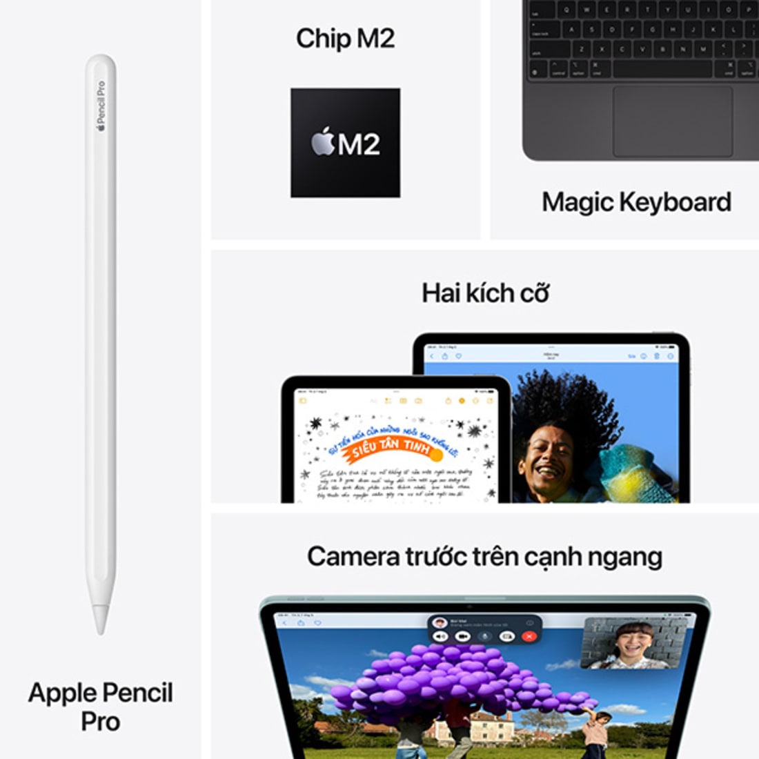 Kết nối dễ dàng hơn và nhanh hơn trên iPad Air 6 M2 11 inch 5G 128GB