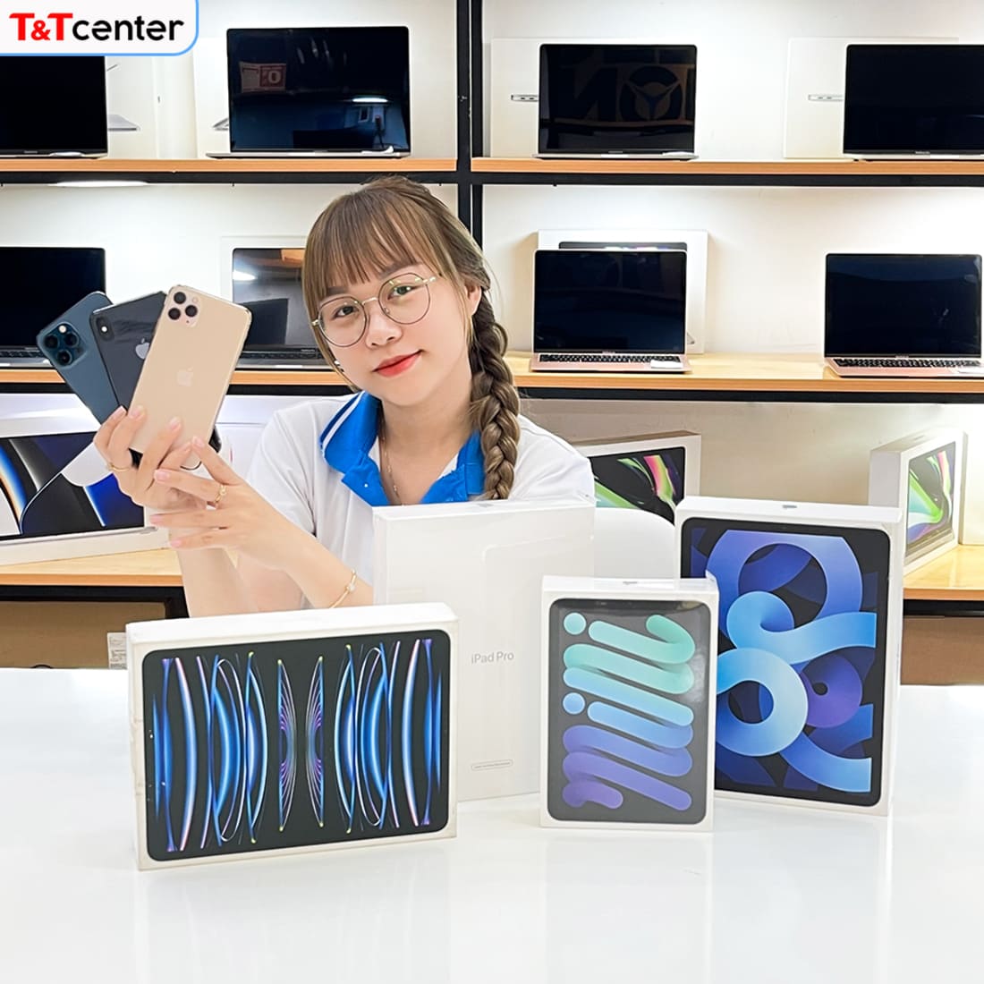 Mua iPad Mini 6 Wifi 256GB chính hãng với giá tốt ưu đãi khủng tại T&T Center