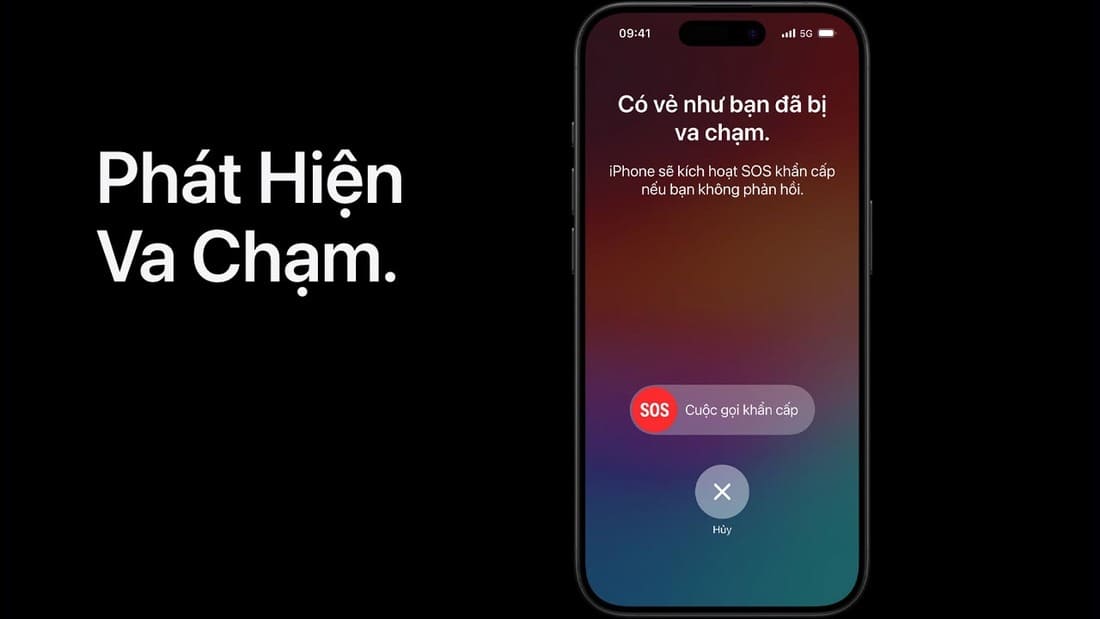 Tính năng mới phát hiện va chạm