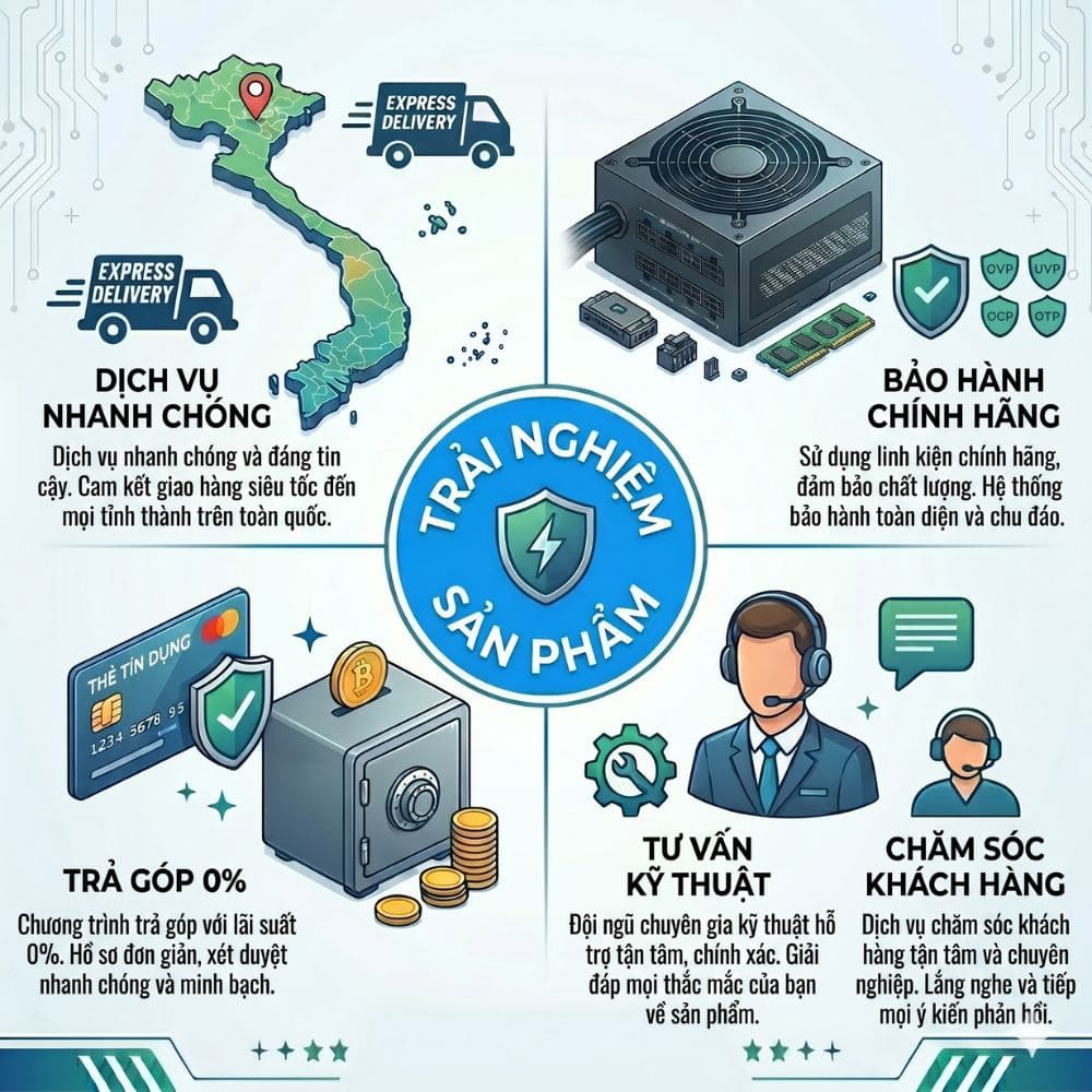 4. Mua nguồn máy tính ANTEC chính hãng, giá tốt nhất tại T&T Center