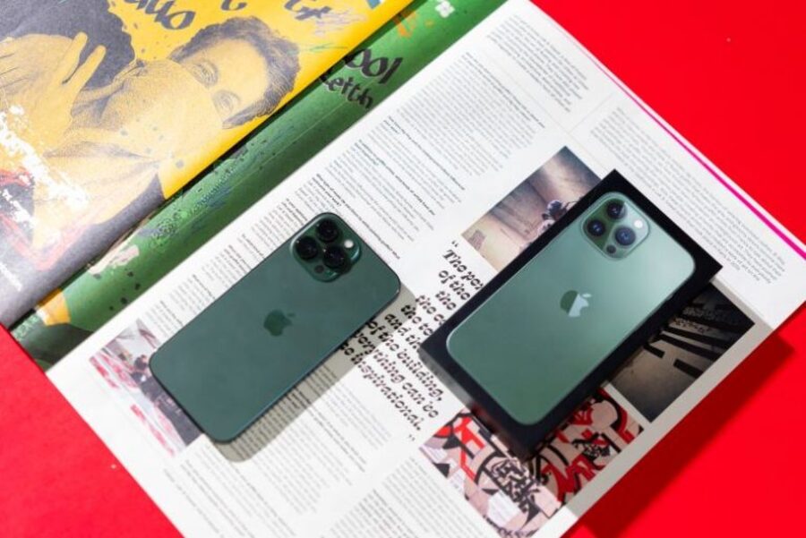 iPhone 13 Pro Max màu xanh lá (Alpine Green)