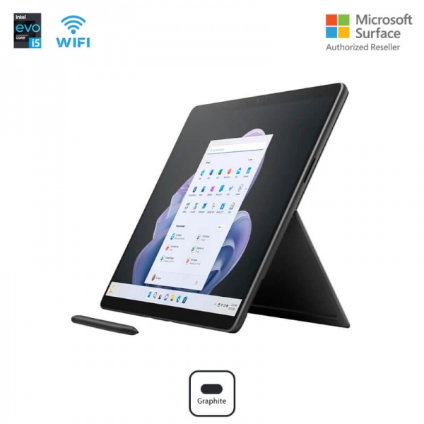 Surface Pro 9 Wifi Intel Evo 12th Core i5 Ram 8GB SSD 128GB