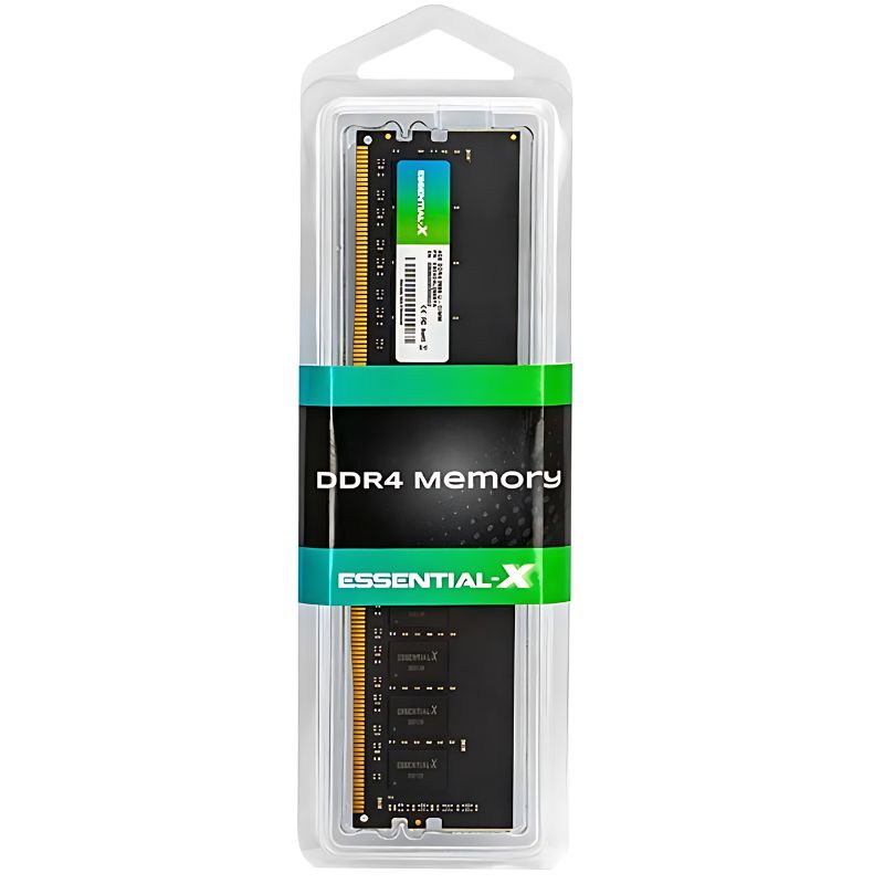 RAM ESSENTIAL-X 16GB U-DIMM 3200MHZ DDR4 ĐEN