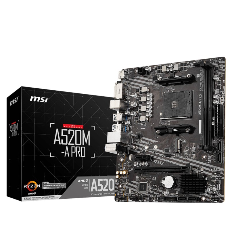 MAINBOARD MSI A520M-A PRO