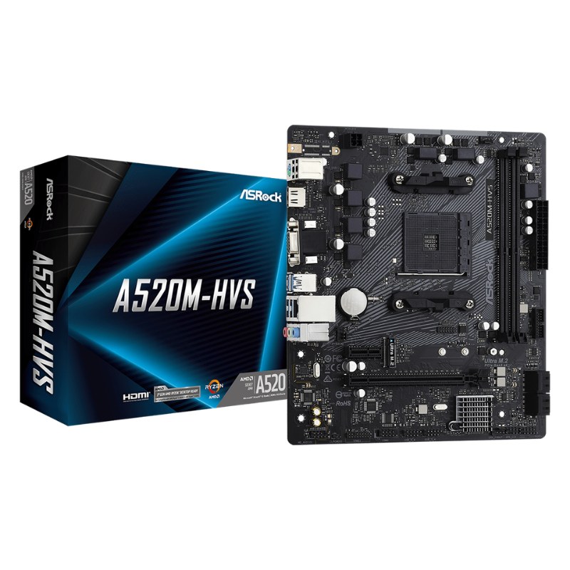 MAINBOARD ASROCK A520M-HVS