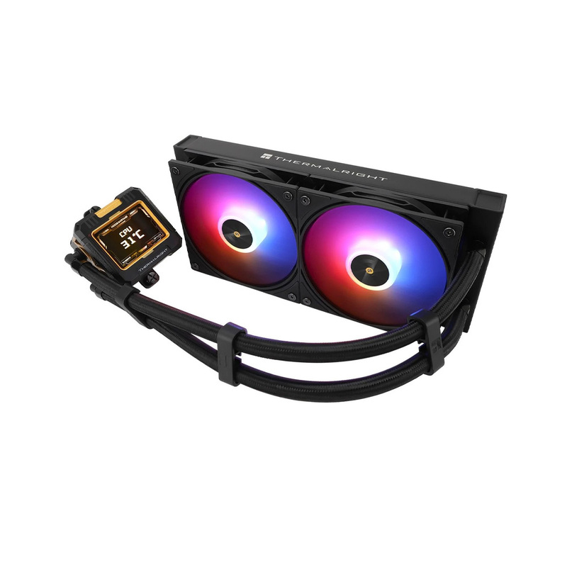 Tản Nhiệt Nước THERMALRIGHT Frozen Warframe 240 Black ARGB (LCD) | New