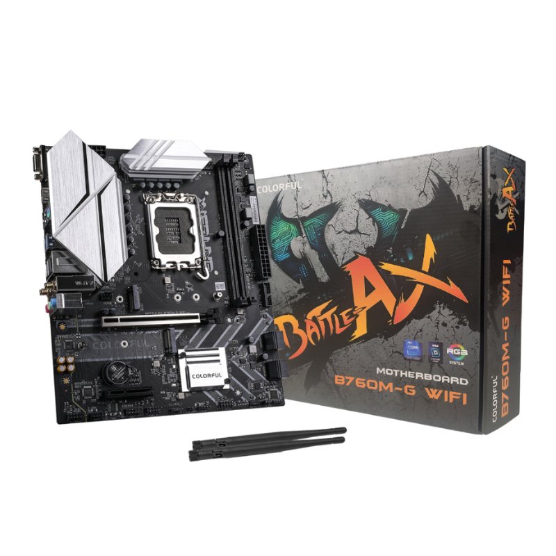 MAINBOARD COLORFUL BATTLE-AX B760M-G WIFI V20 D4
