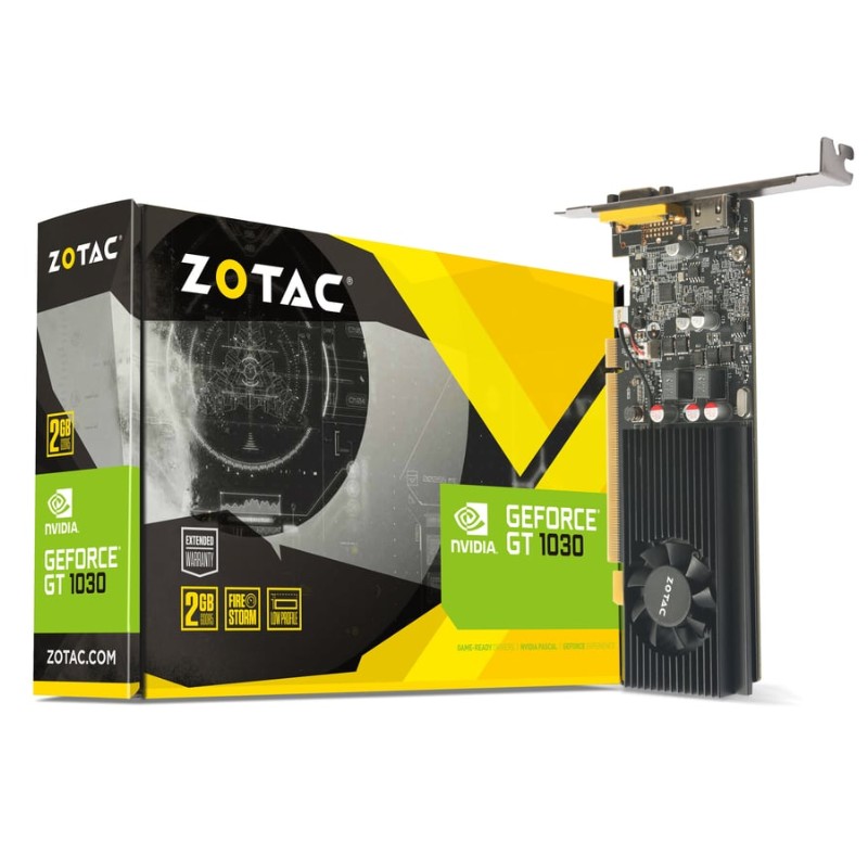 Card màn hình VGA ZOTAC GT1030 2GB DDR5 (ZOTAC-GT1030-2G-DDR5)